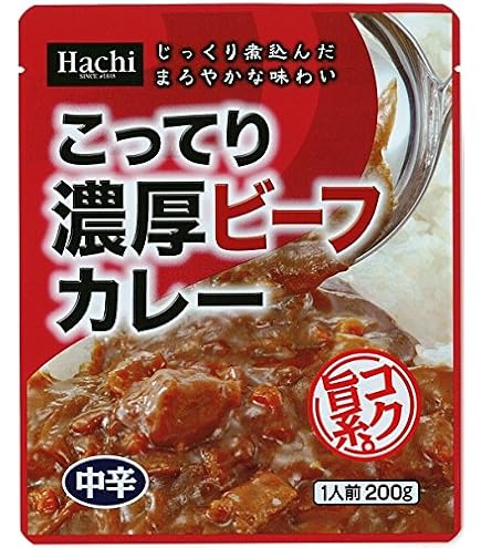 Amazon.co.jp: ハチ食品 スパイシーカレーお得用 中辛180g(10袋