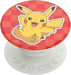 Popsockets ポップグリップ 携帯電話やタブレット用の交換可能なトップ付き ポケモン ピカチュウ Popsockets 携帯電話 スマートフォン Amazon