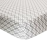 Stella Fitted Crib Sheet by The Peanut Shell by The Peanut Shell