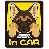 Amazon Co Jp Pet 033 German Shepherd ジャーマン シェパード Dog Sticker ドッグステッカー 車 犬 イラスト アイラブ ペット 愛犬 ペット用品