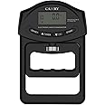 CAMRY Digital Hand Dynamometer Grip Strength Measurement Meter Auto Capturing Electronic Hand Grip Power 198 Lbs / 90 Kgs