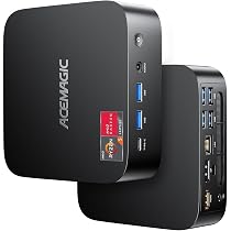 Amazon.co.jp: ACEMAGIC ミニpc ryzen 5 7430U 最大4.3GHz 16GB RAM+