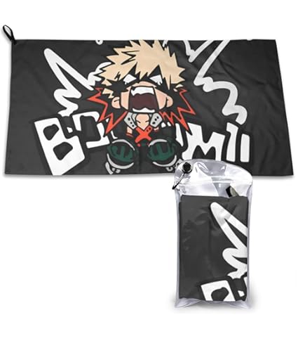 Amazon｜ヒロアカ 爆豪勝己 バスタオル タオル 着るタイプ 子供 キッズ