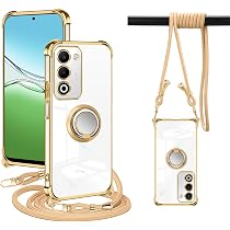 Amazon.co.jp: OPPO A5 5G ケース クリア ネック リング付き