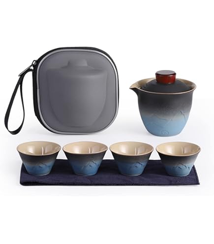 Amazon.co.jp: 九谷焼 九谷 庄三 作 茶器セット 色絵 急須 湯冷まし