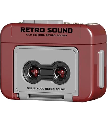 Amazon | ヴィンテージカセットプレーヤーポータブル音楽レコーダー