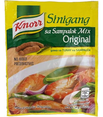 Amazon | 4bags set knorr sinigang sa sampalok mix gabi 44g, 4bags