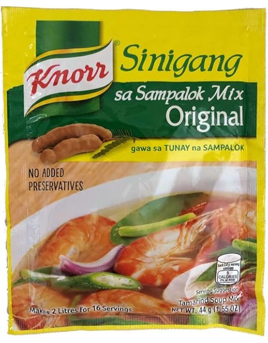 Amazon | Knorr Sinigang na may Gabi Recipe Mix クノール シニガン
