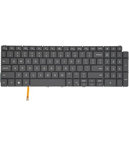 Amazon.co.jp: QRFAX 交換用ノートパソコンキーボード Dell Inspiron