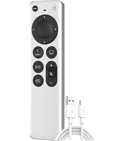 Replacement for Apple-TV-4K-Remote, Siri-Remote Control for Apple
