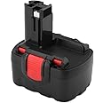 Batteria 14.4V 3.5Ah Per Bosch BAT038 BAT040 - Ricaricabile Ni-MH, Compatibile Con Multitool