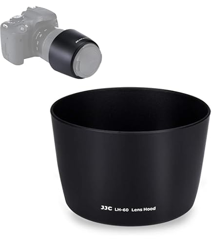 Amazon | F-Foto ET-60 II レンズフード と 58mm レンズフィルター