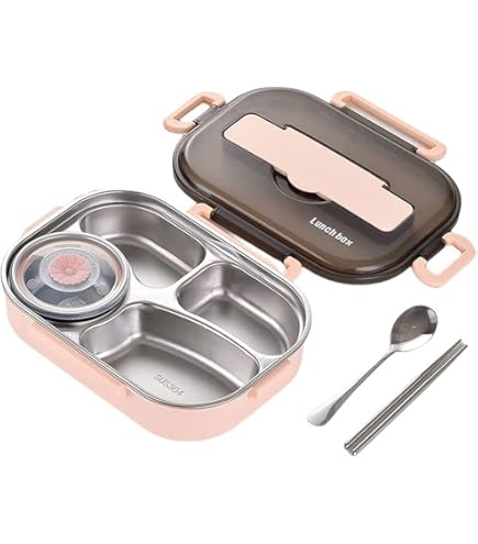 Amazon.co.jp: 弁当箱 仕切り ランチボックス 食器 ステンレス