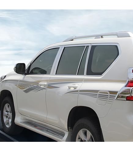 Amazon | BRIGHTZ プラド 150 151 メッキサイドドアモール A