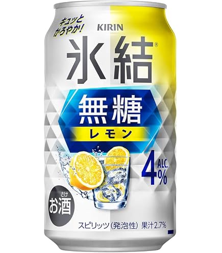 Amazon.co.jp: キリン 氷結 無糖レモン Alc.4% (350ml×24本) × 2ケース