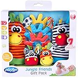 Playgro 0182436107 Jungle Friends Gift Pack STEAM/STEM Toys For Baby Infant Toddler [並行輸入品]