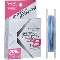 Amazon.co.jp: 東レ(TORAY) ライン スーパーストロングPE X8 200m 0.6
