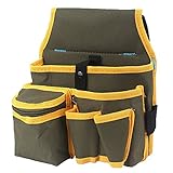 (サンライン)Sun Line 多機能 ウエストポーチ 工具袋 腰袋片側 工具袋 工具差し 腰袋 ウエストバッグ 電工工具袋 作業用 ツ ールバッグ 小物入れポケット 耐摩耗性