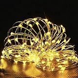 String Lights ,Morecoo 9.8ft/3M 60LEDs Super Bright Copper Wire Lights, Waterproof Starry String Lig