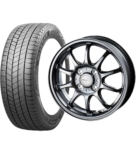 Amazon | 155/65R14 スタッドレスタイヤホイールセット BRIDGESTONE