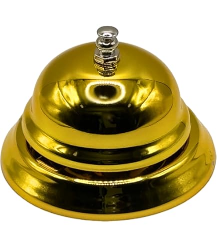 イタリア製 真鍮ベル 金色 真鍮磨仕上 呼び鈴 鐘 BELL CAMPANA