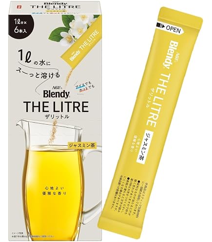 Amazon.co.jp: AGF ブレンディ ザリットル 緑茶 6本 【 スティック
