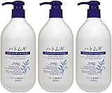 白姫麗 ボディミルク ハトムギエキス配合 保湿ローション 400ml 3個セット