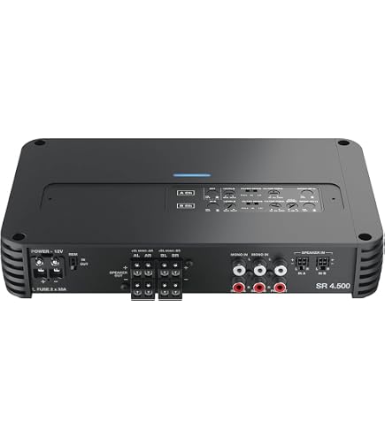 Amazon.co.jp: Audison SR 4.300 Dクラス 4チャンネルアンプ 130 Wrms