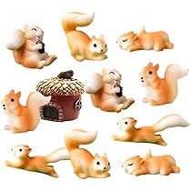 ビエナブロンズ　リスのフィギュア　ミニチュア ビエナブロンズ リスのフィギュア ミニチュア