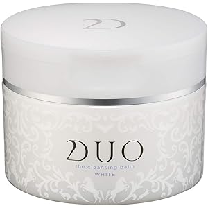 DUO ザ クレンジングバーム ホワイト 100g 10周年限定 メイク落とし【天然クレイ ガスール×ブライトケア】クリアな素肌に  まつエクOK W洗顔不要