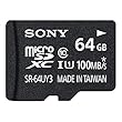 ソニー SONY microSDXC 64GB Class10 UHS-I対応 SDカードアダプタ付属 SR-64UY3A [国内正規品]