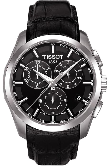 Tissot Men's Watch Couturier Chronograph Quartz T0356171605100, Black, 0,  Strap. : goldia: Amazon.com.au: Clothing, Shoes \u0026 Accessories