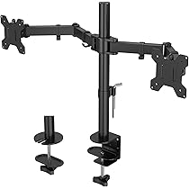 Amazon.co.jp: 1homefurnit モニターアーム デュアル 13-27インチ対応