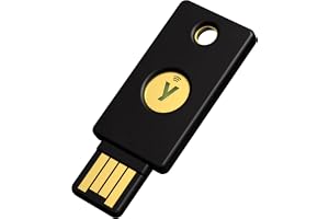 Yubico セキュリティキー YubiKey 5 NFC FIDO2/WebAuthn・U2F対応 USB-A/NFC 多要素認証 2段階認証 高耐久性 耐衝撃 防水
