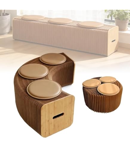 【特価商品】VERILADY ロングスツール 折りたたみ ペーパーベンチ アコー Amazon｜VERILADY ロングスツール 折りたたみ ペーパーベンチ