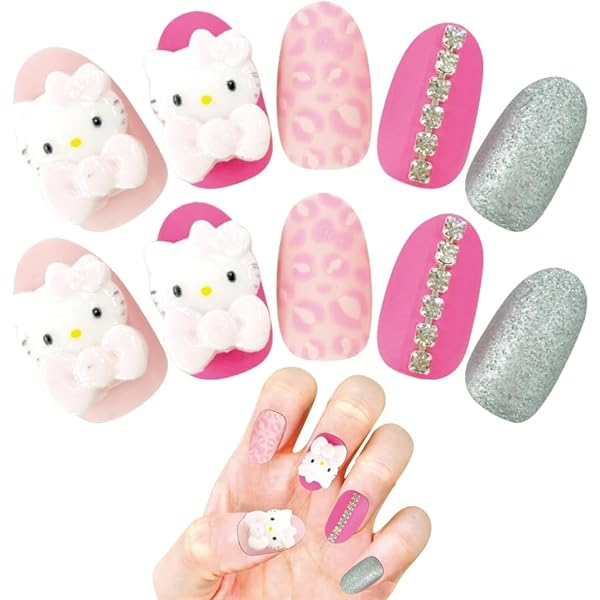 ネオリカ ギャル 豹柄 リカちゃん キーホルダー ネイルシール 平成