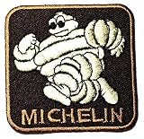 Michelinタイヤオートバイ車Racing NascarバイカーロゴパッチジャケットTシャツSew Iron onパッチバッジ刺繍