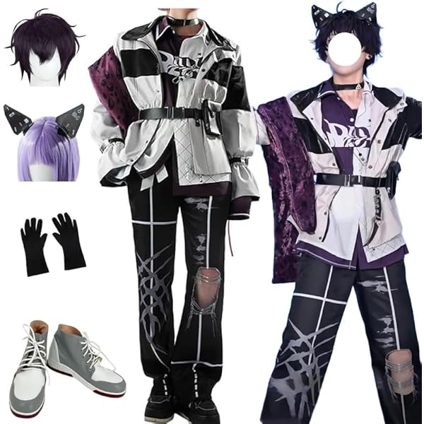 Amazon.co.jp: [PWPCOS] 佐伯イッテツ コスプレ 衣装 さいきいってつ