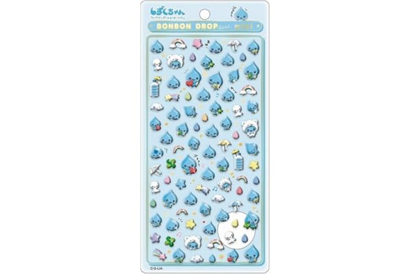 クーリア シール ボンボンドロップシール ミニ しずくちゃん しずくちゃん 04282