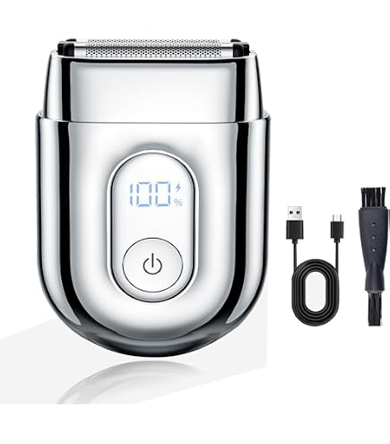 Amazon | EchoByte 高質感メタルボディ 往復式電動シェーバー メンズ