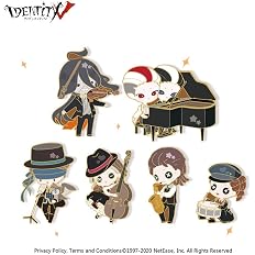 Amazon Co Jp Identity V 第五人格 ジャズナイトシリーズ 金属徽章 ヴァイオリニスト 白黒無常 傭兵 占い師 バーメイド 空軍 全6種 傭兵 ホビー Amazon Co Jp Identity V 第五人格 ジャズナイトシリーズ 金属徽章 ヴァイオリニスト 白黒無常 傭兵 占い師 バーメイド 空軍 全6種 傭兵 ホビー