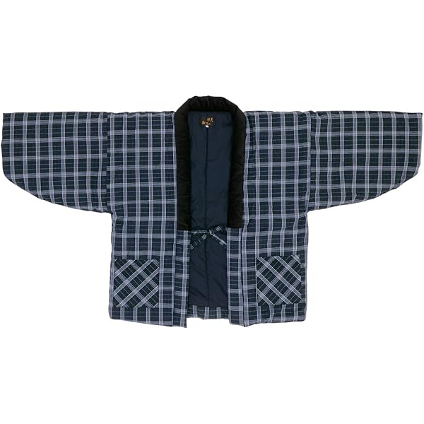 Amazon.co.jp: [Men's7] 半天 半纏 はんてん デニム メンズ あったか