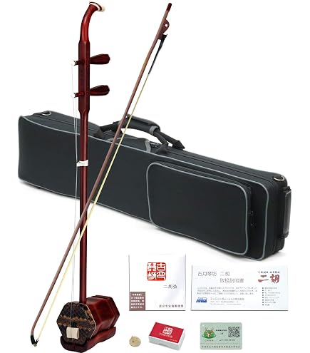 Amazon.co.jp: 古月琴坊 入門用紅木二胡 ER-400 : 楽器・音響機器
