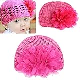 FuzzyGreen HAT ベビー・ガールズ US サイズ: One Size カラー: レッド