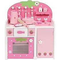 Amazon.co.jp: マザーガーデン 木のおままごと キッチン 木製