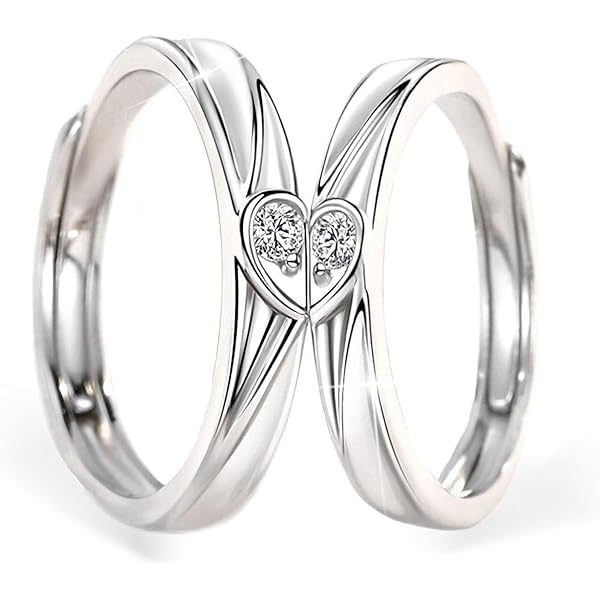 Amazon.co.jp: ペアリング 好きなメッセージが刻印できる シルバー925