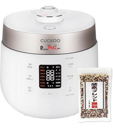 R♪CUCKOO CHST1005F クックIHNew圧力名人DX 炊飯器 Amazon | 日本美健 IH式 炊飯器 クック高圧力炊飯調理器 cuckoo