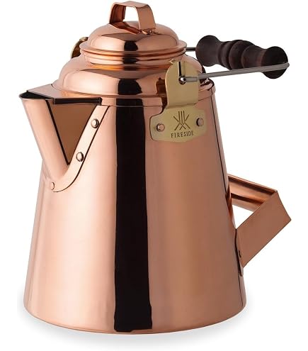 グランマーコッパーケトル　小　焚き火　旧ロゴ　希少　アウトドア　キャンプ　BBQ Amazon.co.jp: FIER SIDE ファイヤーサイド 旧ロゴ グランマーコッパー