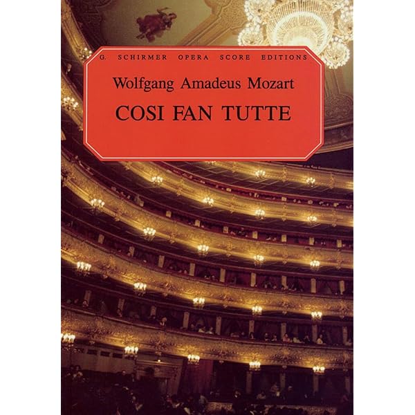 BARENREITER MOZART W.A. - COSI FAN TUTTE KV 588 - VOCAL SCORE