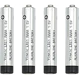 Vinnic 単6形(AAAA LR61) 4本 1.5V ヴィニック アルカリ乾電池 単６ シーメンス 補聴器リモコン用 単6電池 アルカリ 乾電池 単6形 AAAA 電池 スタイラスペン タッチペン ペンライト 業務用 小分け 袋入り
